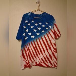 Liquid Blue Tie Dye XL